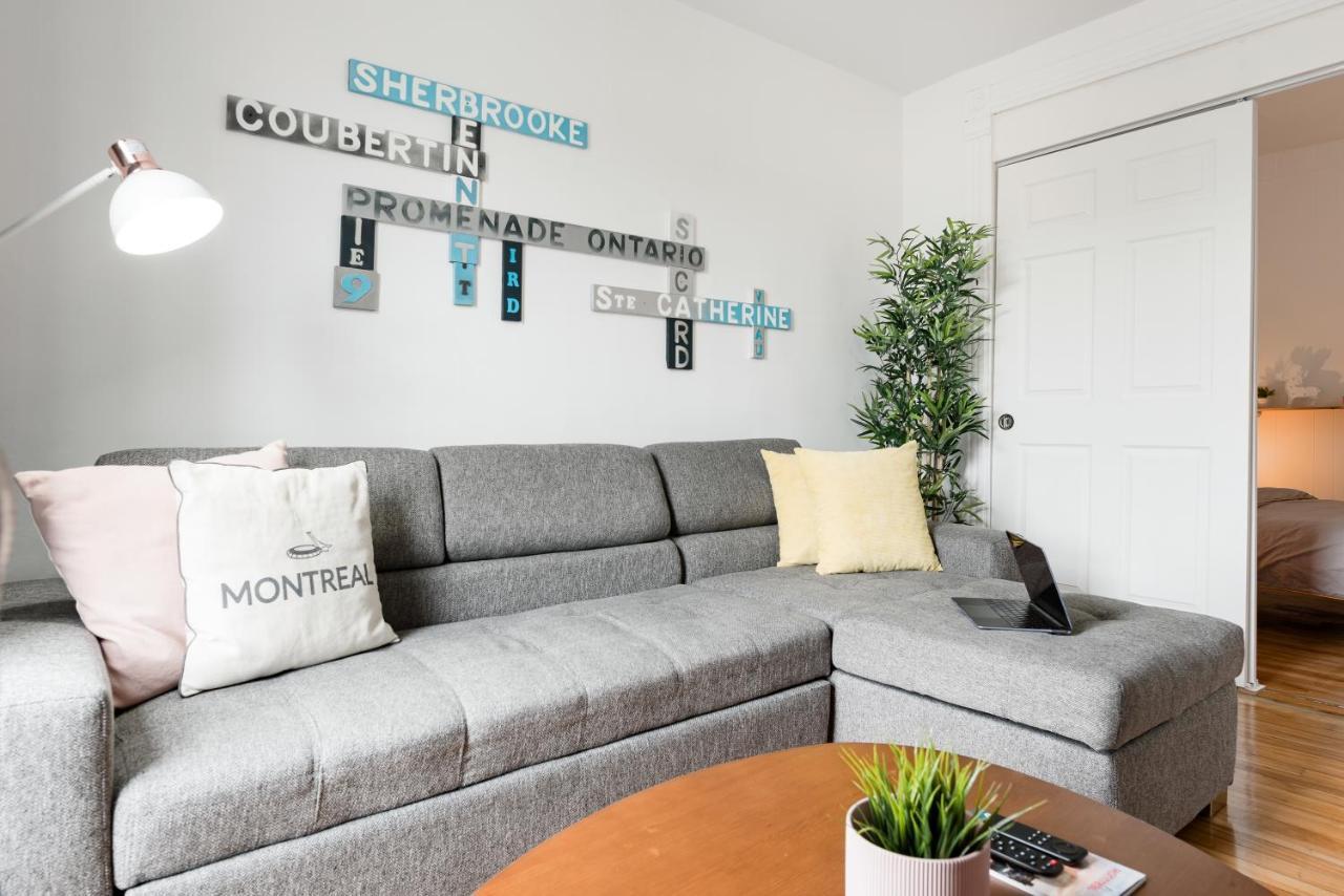 Apartments Near Montreal Olympic Park Экстерьер фото
