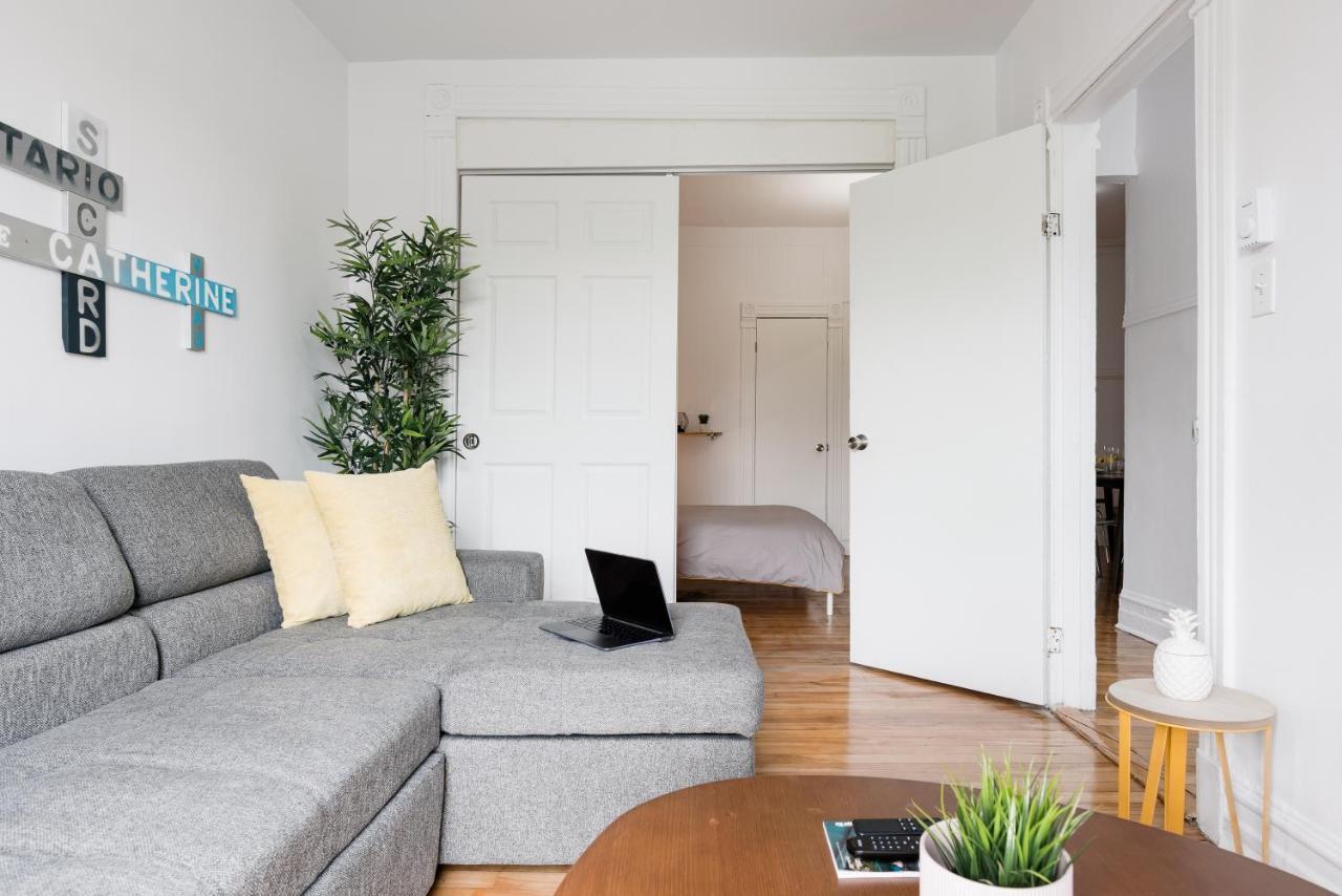 Apartments Near Montreal Olympic Park Экстерьер фото
