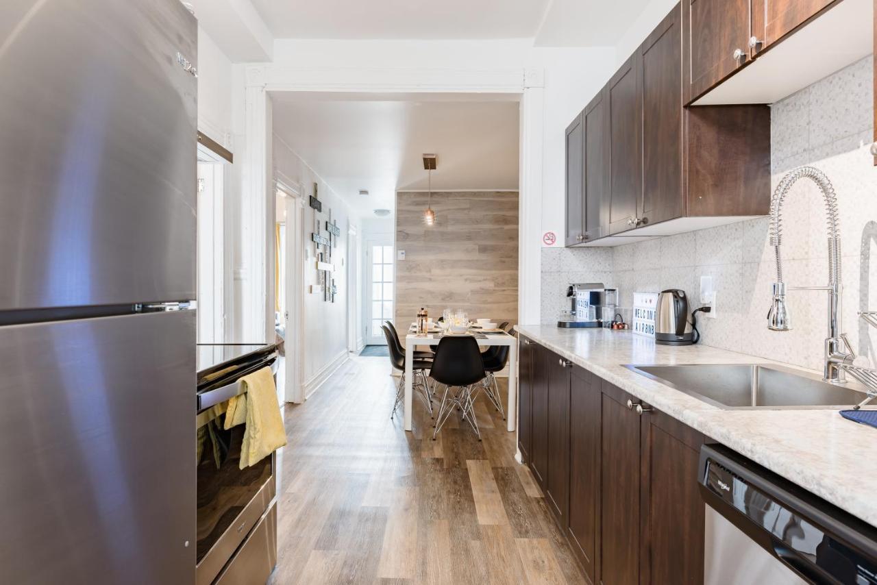 Apartments Near Montreal Olympic Park Экстерьер фото