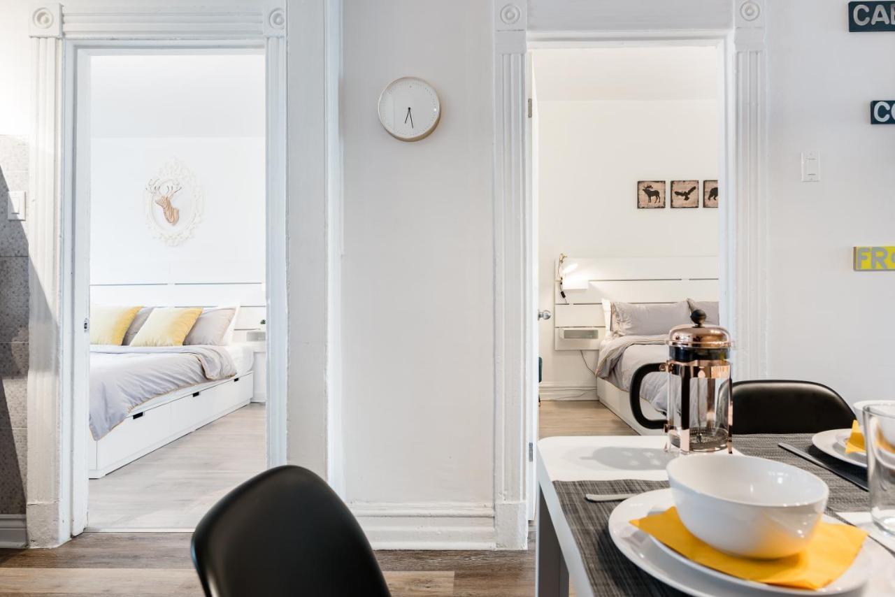 Apartments Near Montreal Olympic Park Экстерьер фото